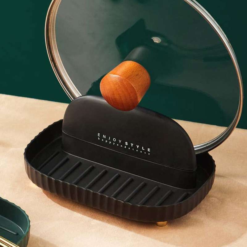 Spoon Rest for Stove Top, Cooking Spatula Spoon Holder Countertop, B