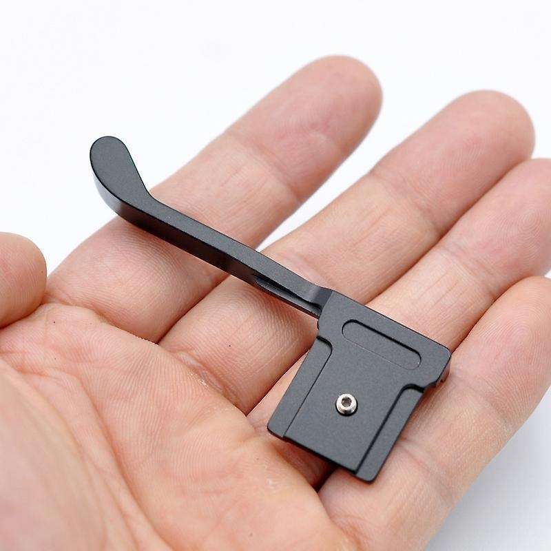 Thumb Grip for Fuji Fujifilm X100 V X100v Camera with Tool Black