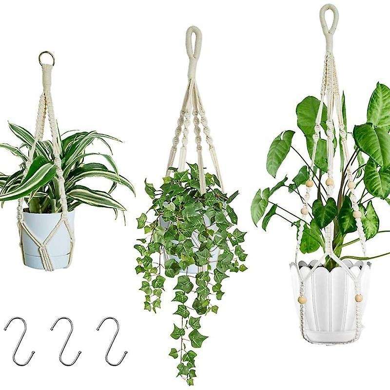 Rope Hanging Planter Hanging Plant Holders Flower Pot Hanger