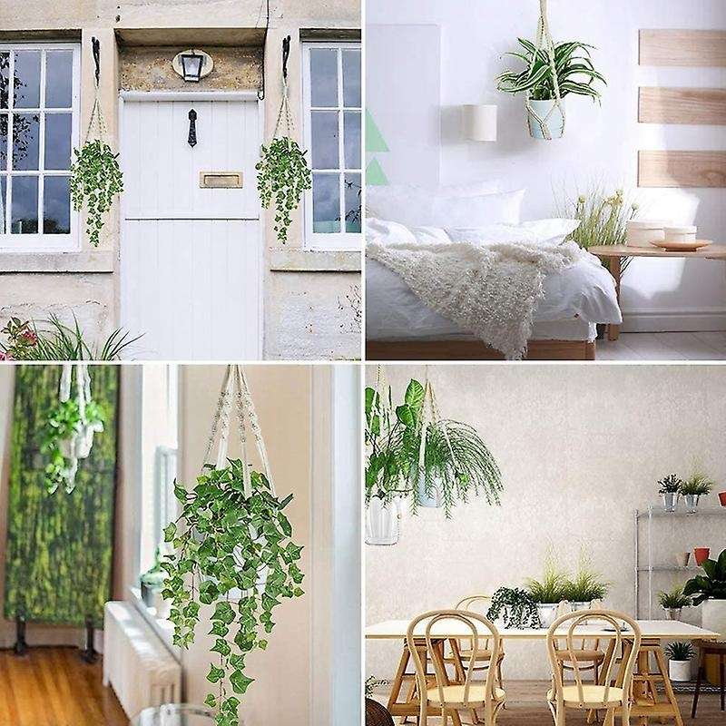 Rope Hanging Planter Hanging Plant Holders Flower Pot Hanger