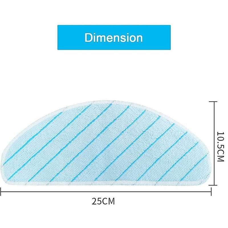 Washable Mopping Pads Replacement for Ecovacs Deebot T9+ T9 Aivi