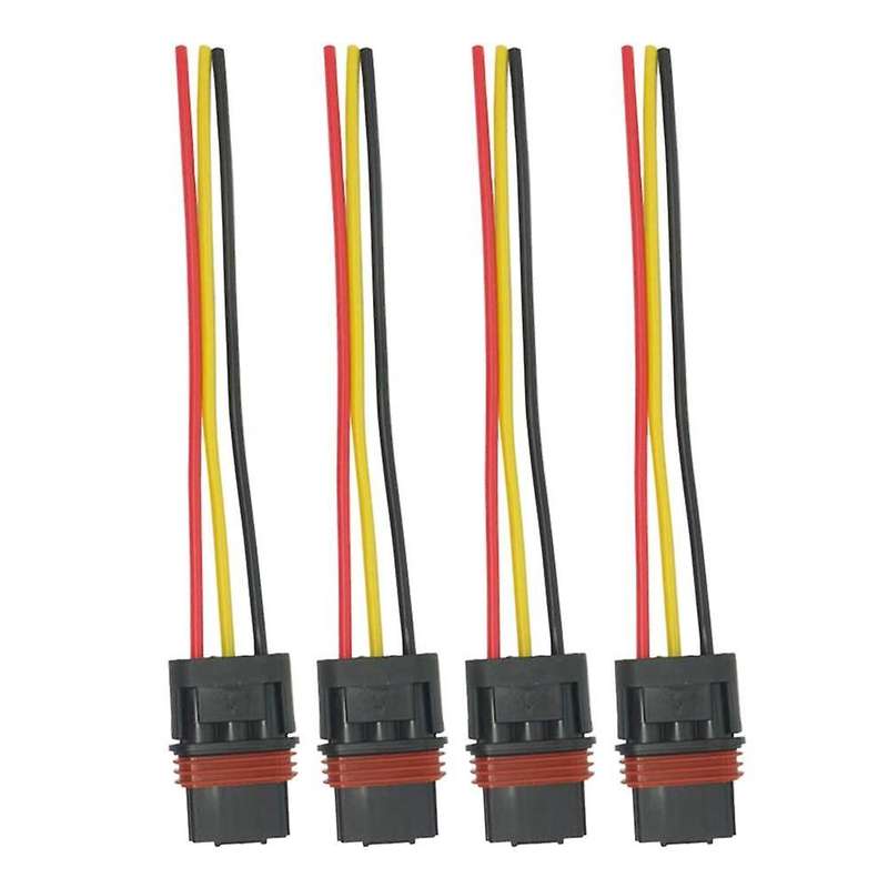 4pcs Pulse Power Plug Connector Pigtail for Polaris Ranger 2018-2021