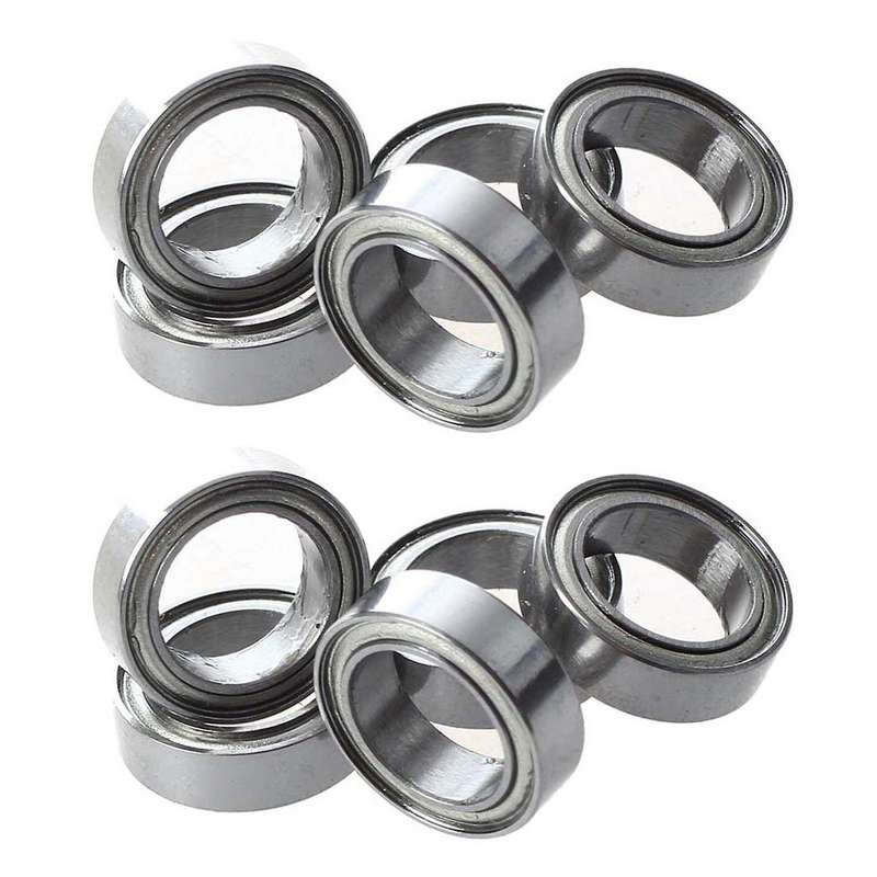 5pcs 8 X 12 X 3.5mm Double Shielded Deep Groove Ball Bearings Mr1280z