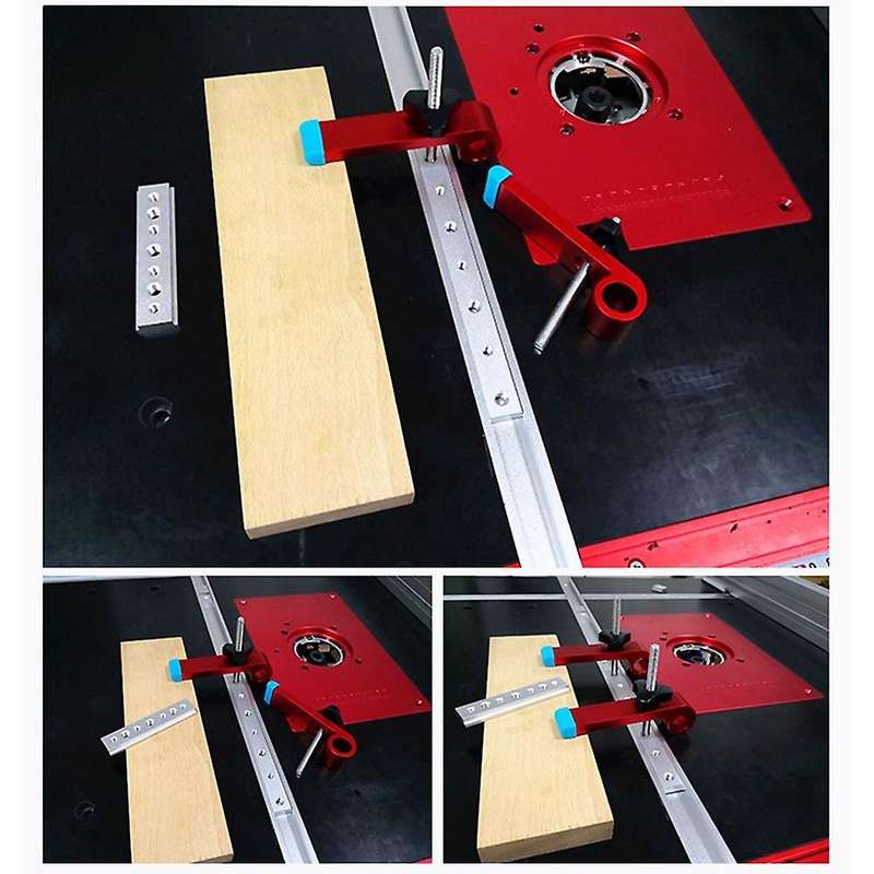 1set Universal Clamping Blocks Platen Miter Track M8 Screw Set A