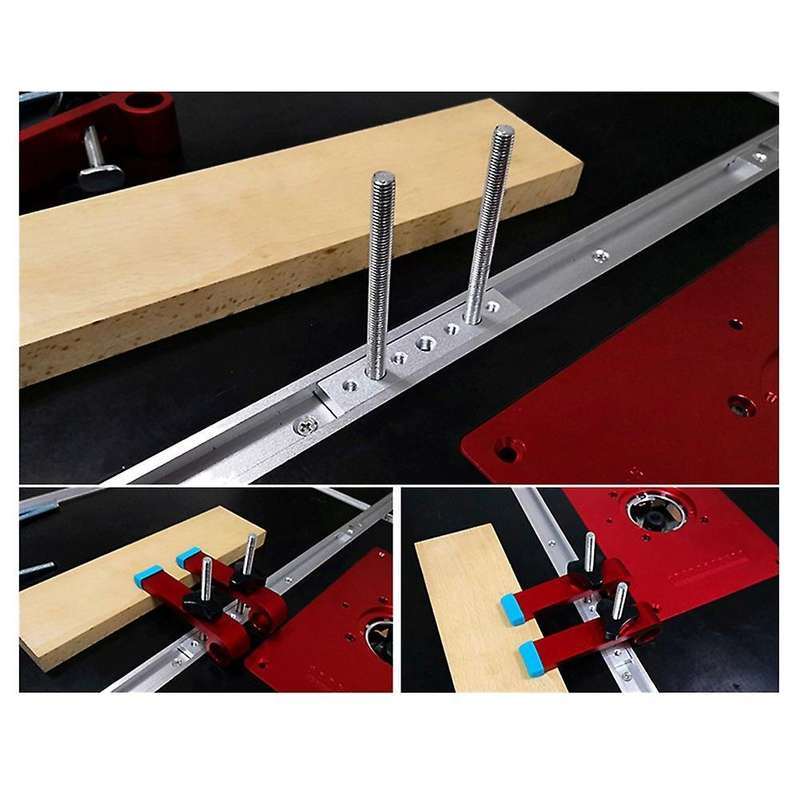 1set Universal Clamping Blocks Platen Miter Track M8 Screw Set A
