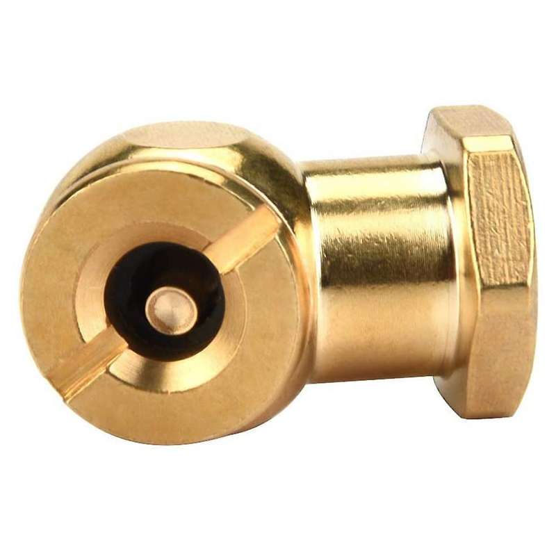4 Packs Closed Ball Air Chuck, 1/4 Inch for Inflator Gauge Compressor