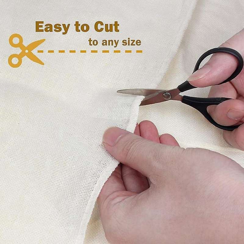 Unbleached Pure Cotton Muslin Clothes Soft Square Cheese Clothes