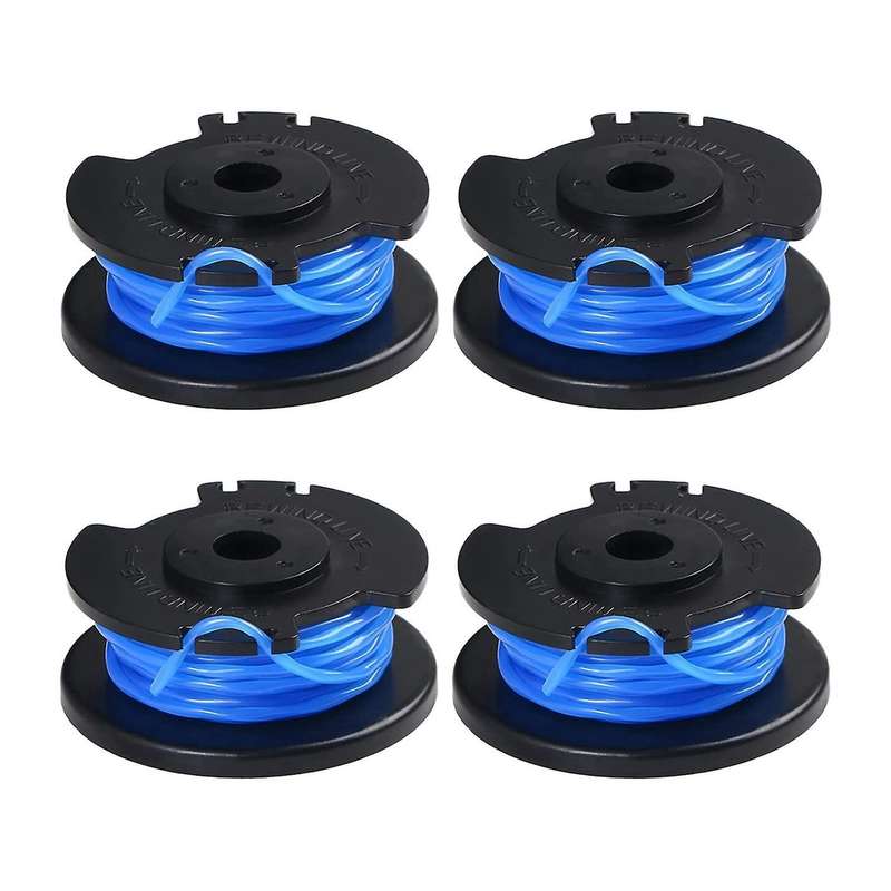 4 Pcs for Ryobi One Plus Ac14rl3a 18v 24v Trimmer Spool Replacement