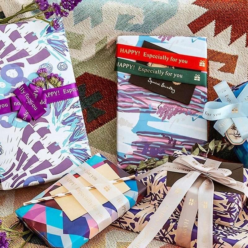 Pet Pattern Birthday Wrapping Paper 6pcs,present Gift Wrapping Papers