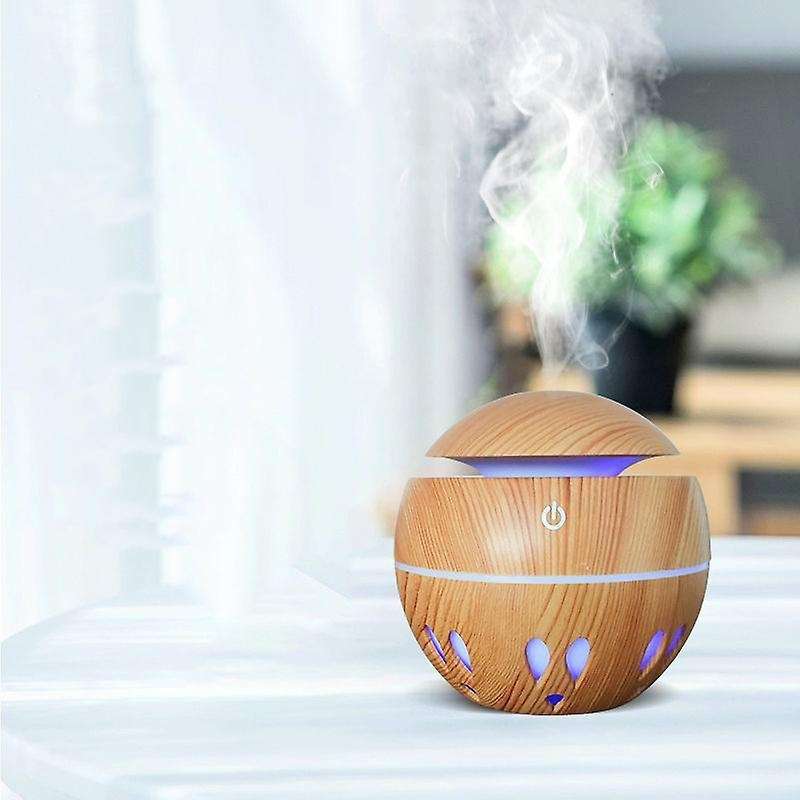 Electric Air Humidifier Essential Aroma Oil Usb Mini Mist Led Light A