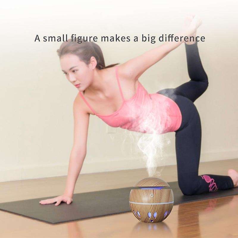 Electric Air Humidifier Essential Aroma Oil Usb Mini Mist Led Light A