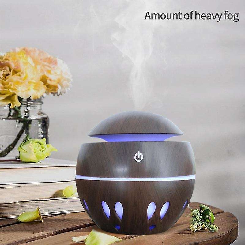 Electric Air Humidifier Essential Aroma Oil Usb Mini Mist Led Light A