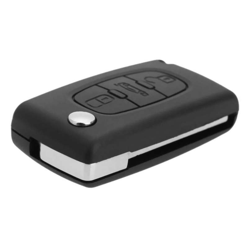 2x Remote Car Key Case Shell for Peugeot 407 307 308 607 3 Buttons