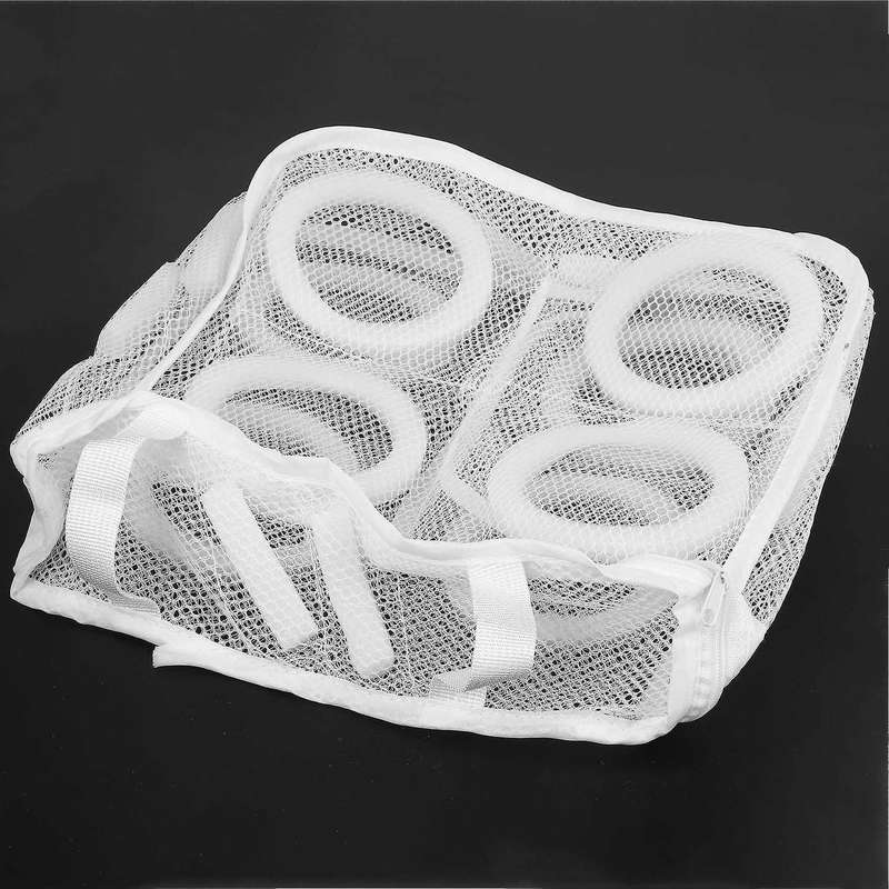 Hanging Dry Sneaker Mesh Laundry Bags Shoes Protect Storage Organizer