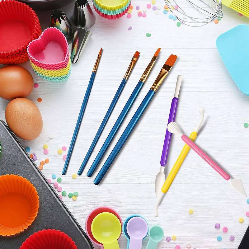 24 Pcs Cookie Decorating Kit Fondant Cake Decorating Tool Include