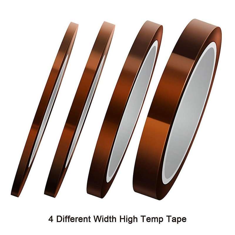 4 Pcs Heat Resistant Tape for Print Heat Transfer and Insulation