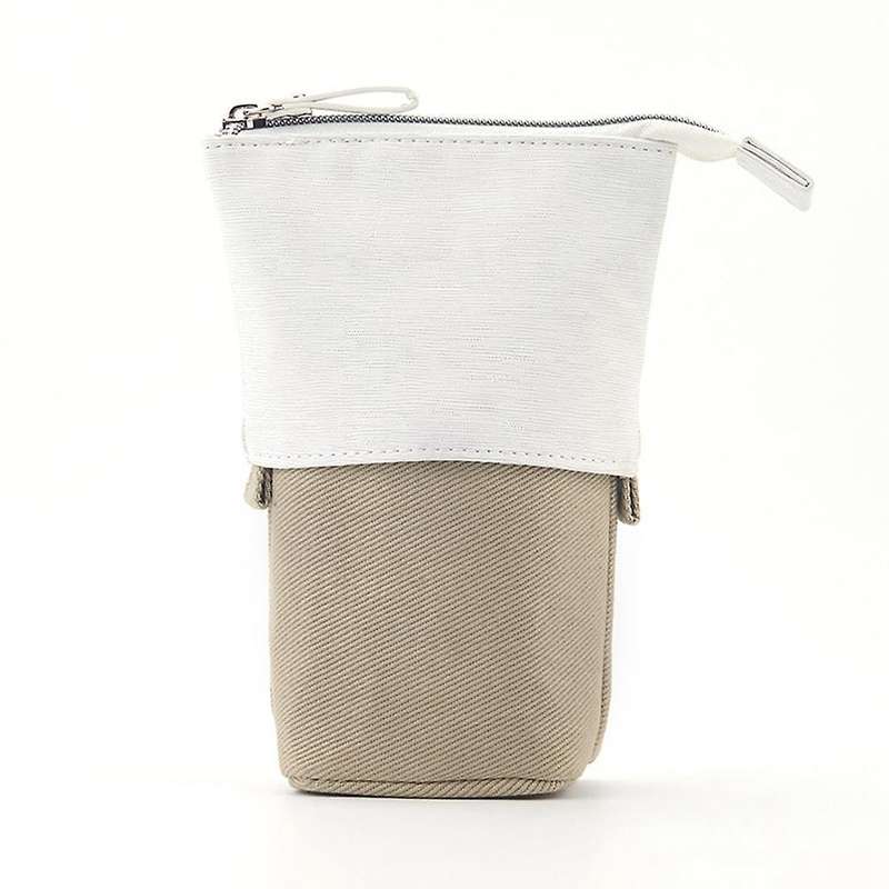 Telescopic Pop-up Pencil Bag Cosmetic Storage Bag for School Office,d