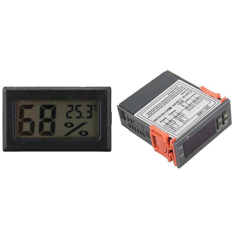 Fy-11 Mini Digital Lcd Environment Diy Thermometer Hygrometer