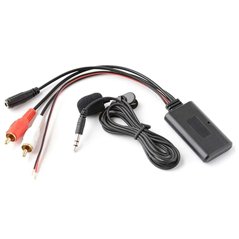 Car Bluetooth 2rca Auxiliary Adapter with Auxiliary Input Audio Input