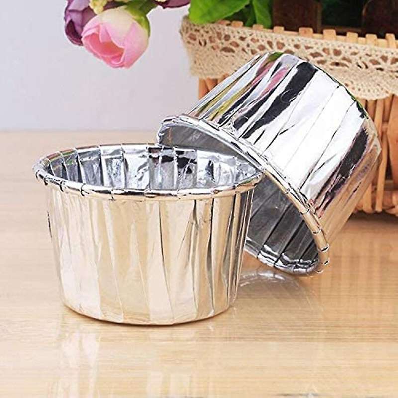Foil Cupcake Cups Cupcake Liners Cups for Baking Foil Baking Cups C