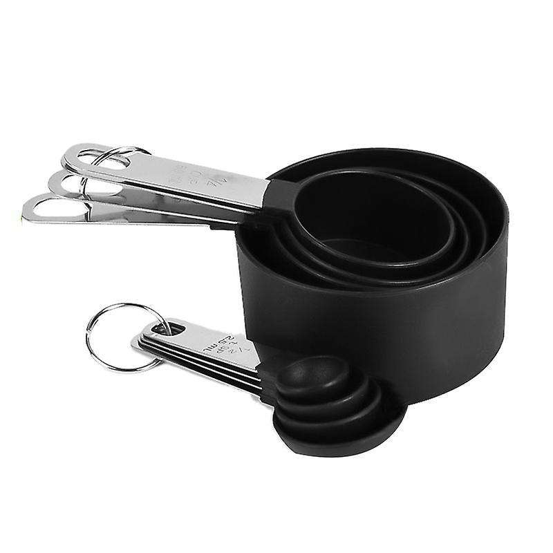 8pcs Stainless Steel Measuring Measuring Cup Measuring Spoon Set
