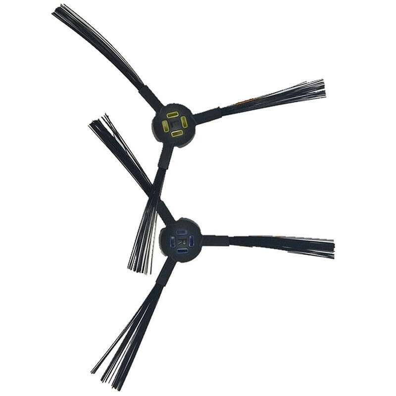 8pcs Side Brushes for Ilife Ilife X750 V8s V80 V8 Vacuum Cleaner
