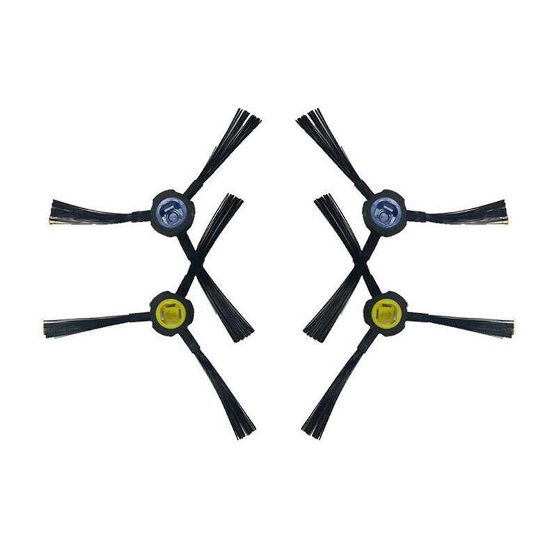 8pcs Side Brushes for Ilife Ilife X750 V8s V80 V8 Vacuum Cleaner