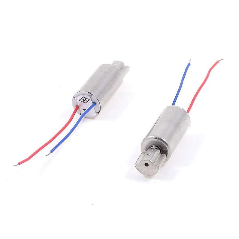 2pcs 6mm X 12mm Mini Coreless Vibration Motor for Aircraft Toy