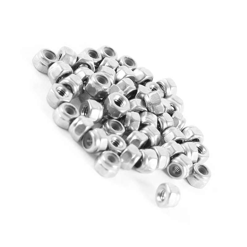 50 Stueck Edelstahl 304hc Hardware Hex Kontermutter M2 A270