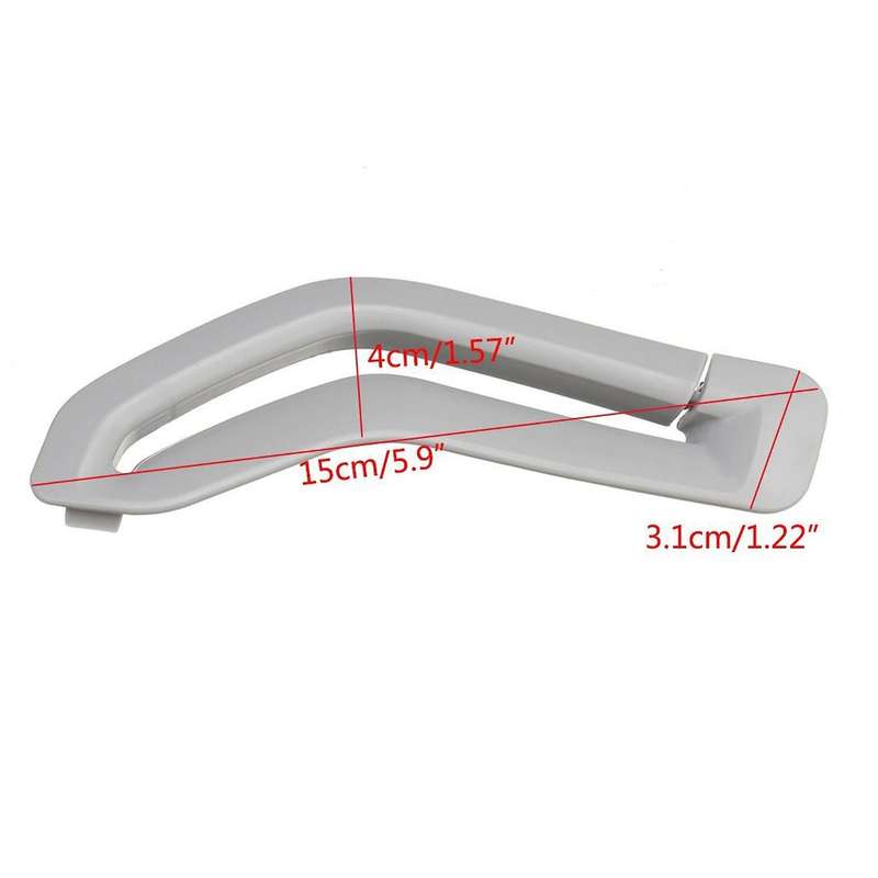 2x for Volvo S60 Right Seat Belt Retractor Guide Ring Belt Selector