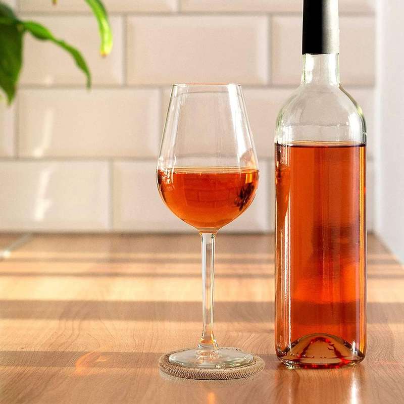 Coaster with Stand for Table Protection Absorbent Hand-woven Coaster