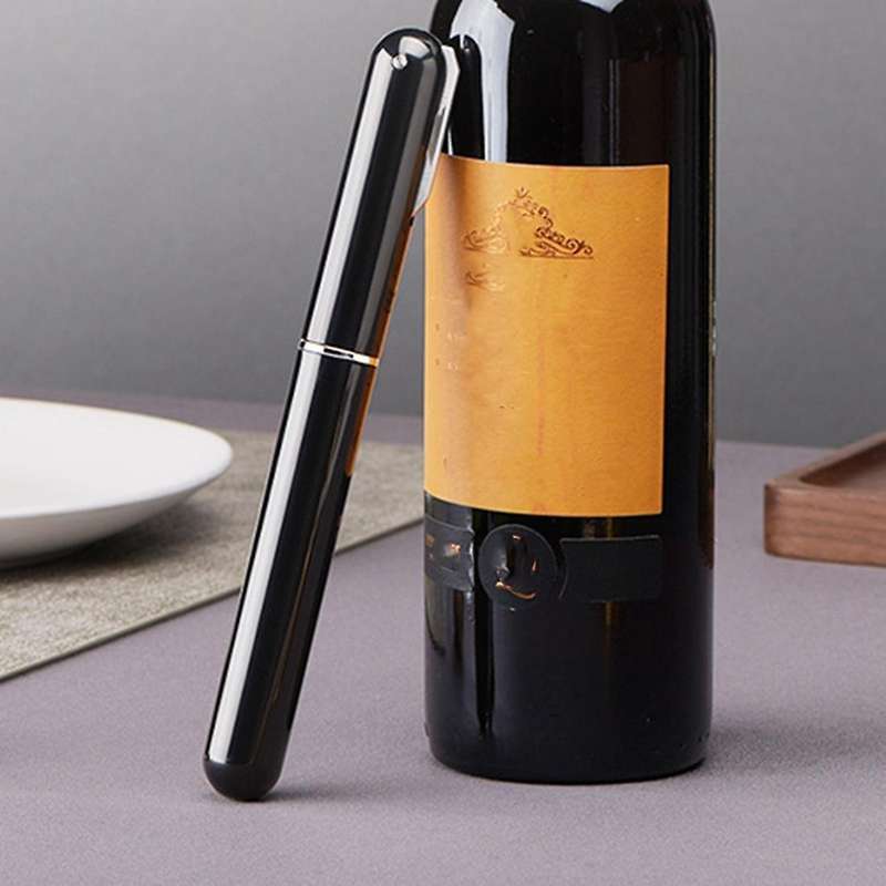 Enhanced Air Pump Wine Bottle Opener Pin Cork Remover Pneumatic Blue