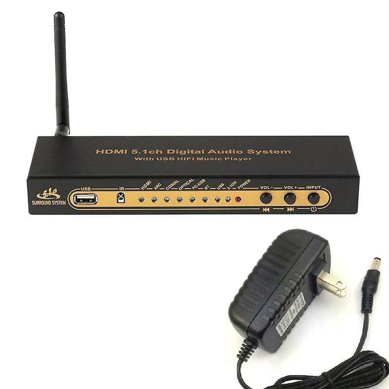Hd851bt Dts Ac3 5.1 Audio Converter Coxial Optical Splitter-us Plug
