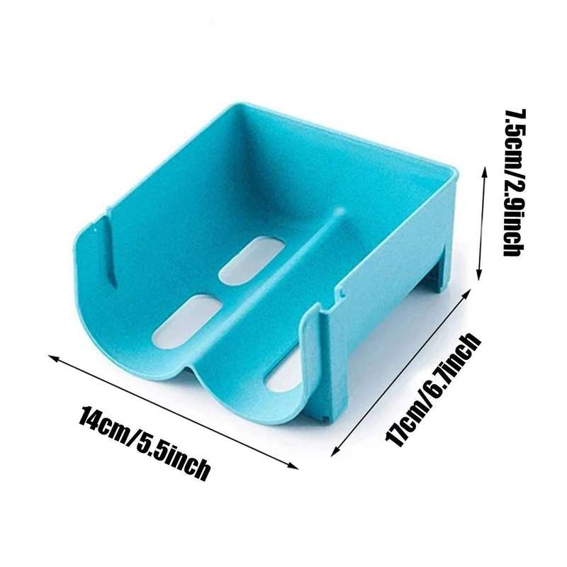 Refrigerator Storage Box Drinks Holder Fridge Beer Storage Rack