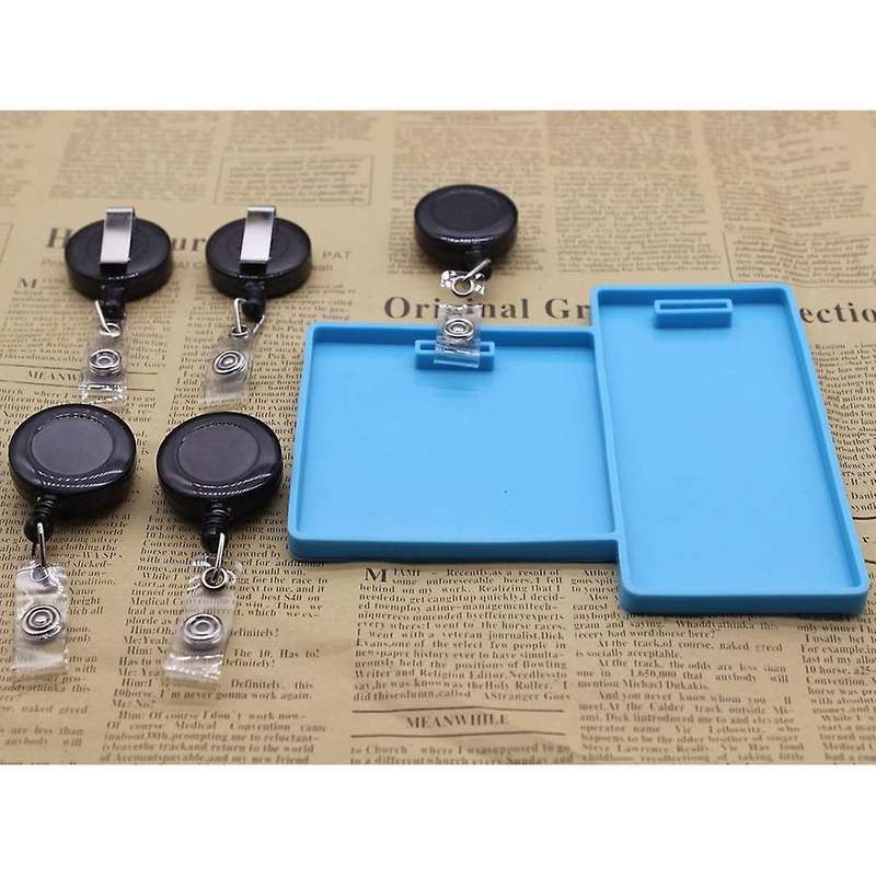 Resin Card Silicone Mold Id Card Holder Mold Diy Epoxy Mold Mold Card