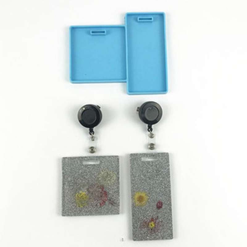 Resin Card Silicone Mold Id Card Holder Mold Diy Epoxy Mold Mold Card