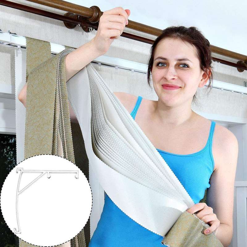 Valance Clips Plastic Vertical Blinds Brackets 3.5 Inch Vertical
