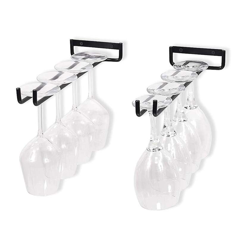 Wine Glass Rack - Under Cabinet Stemware Wine Glass Holder 1pcs