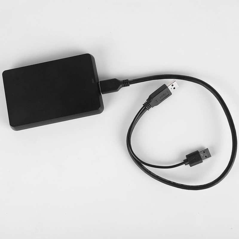 Double Head Usb to Micro-b Splitter Cable Usb 3.0 Mobile Data Cable