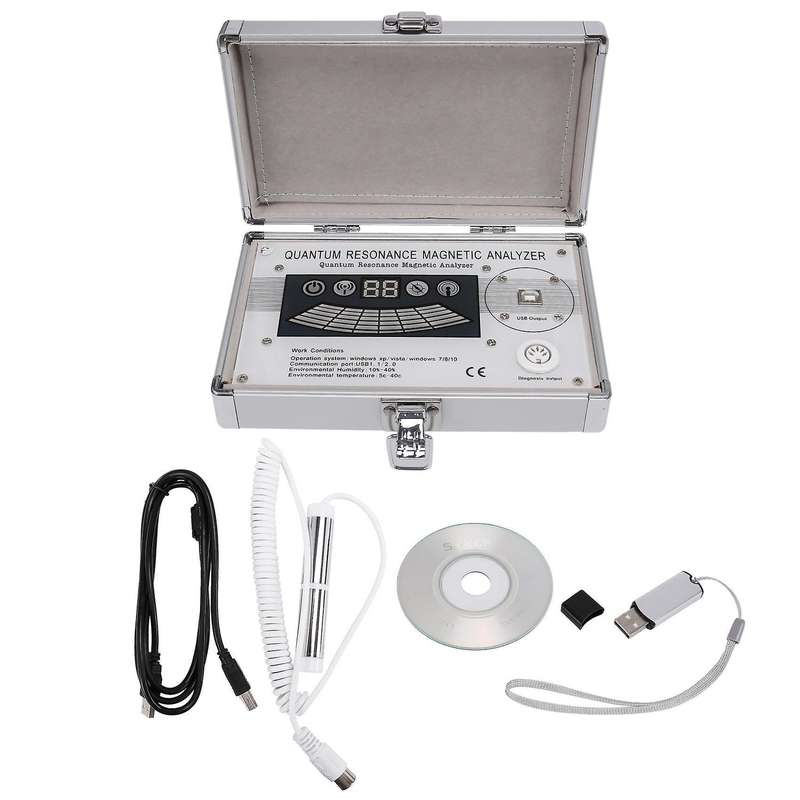 Quantum Resonance Magnetic Analyzer for Sub-health Test