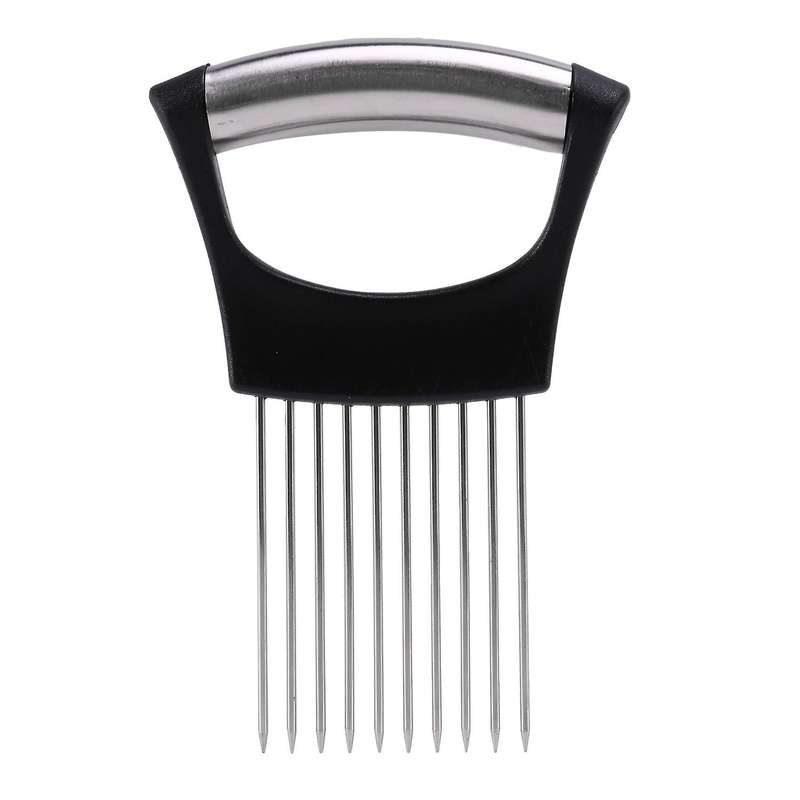 Stainless Steel Onion Holder for Slicing,onion Cutter for Slicing