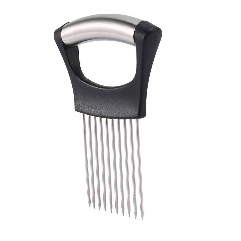 Stainless Steel Onion Holder for Slicing,onion Cutter for Slicing