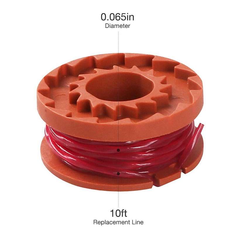 9 Pack Replacement Spool String Trimmer 8 Pack Spool and 1 Coil Cover