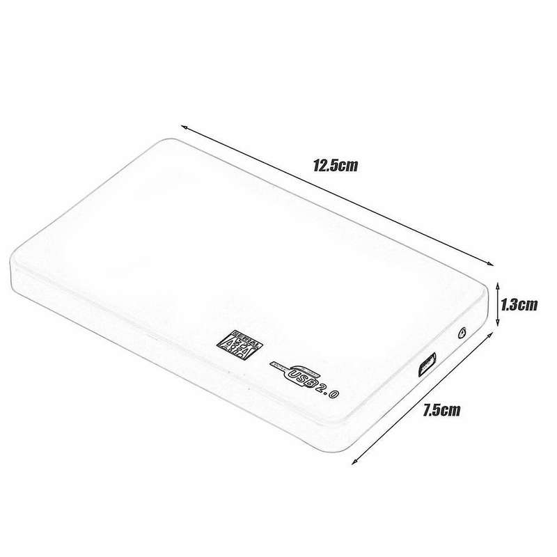 2.5 Inch Usb Hdd Case Sata to Usb 2.0 Hard Drive Disk