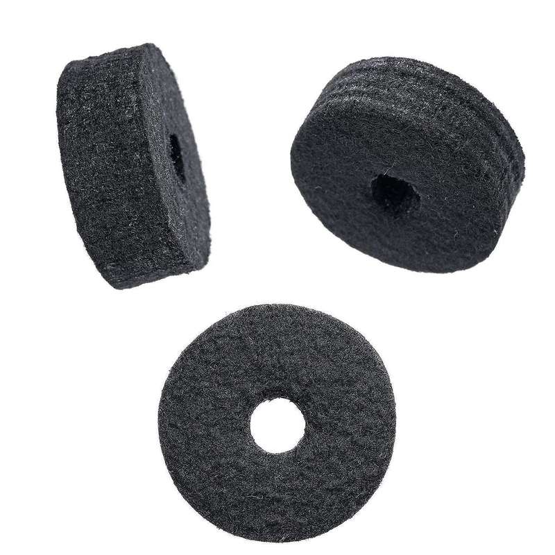 18 Pieces Cymbal Accessories Cymbal Felts Hi-hat Clutch Felt