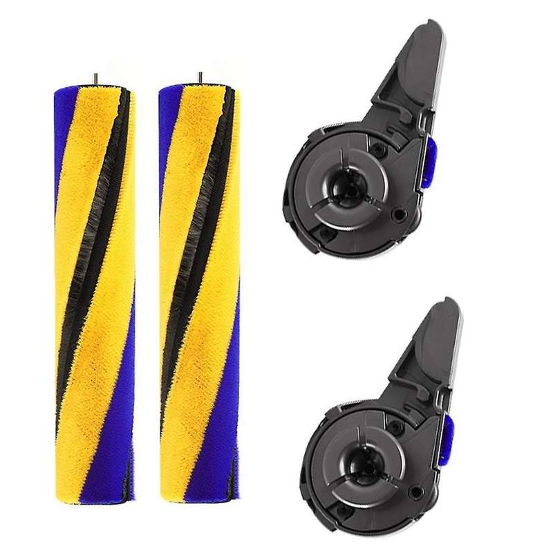 Replacement End Cap Roller Brush for Dyson V12 V15 Vacuum Cleaner