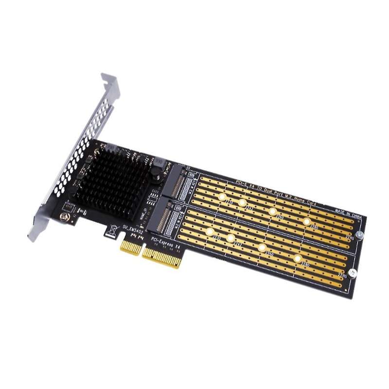 Pci-e to Nvme Adapter Card Supports Pci-e X8 / X4 / X16 Card Slot