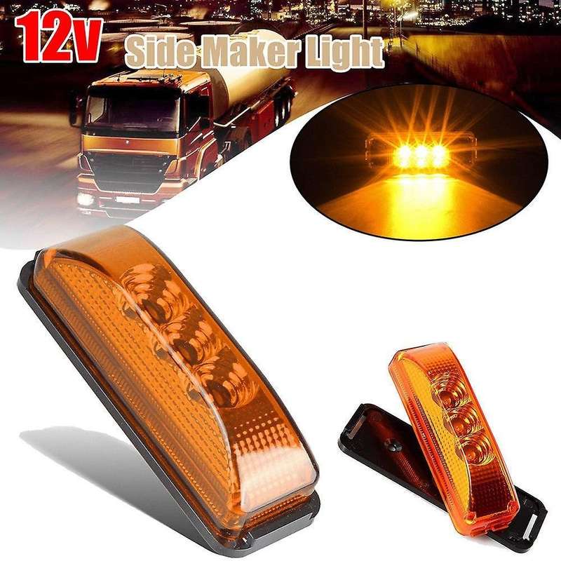 3.9inch Tail Rear Lamps Indicator Marker 10-24v for Trailer
