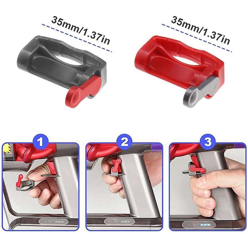 2 Pack Vacuum Cleaner On/off Trigger Lock for Dyson V11 V10 V8 V7 V6