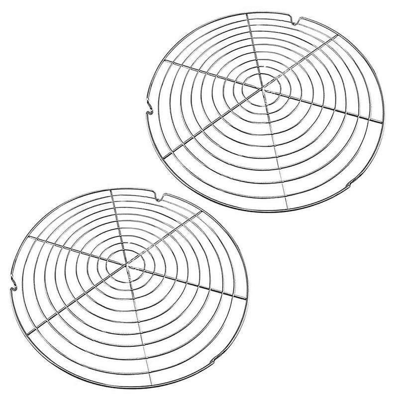 2pieces Cake Rack 30.5cm,metal Cake Cooler,for Even and Fast Cooling